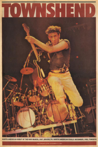 Pete Townshend - 1982 Canada