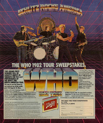 The Who - Who Tour - 1982 USA