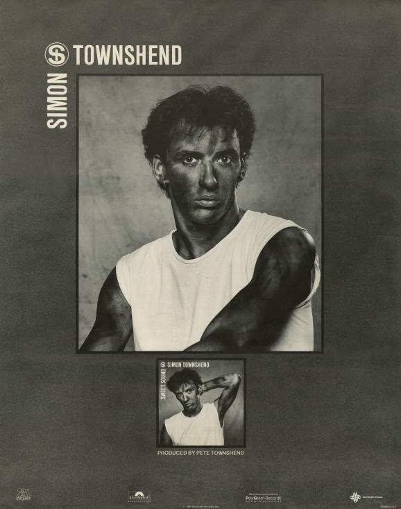 Simon Townshend - Sweet Sound - 1983 USA (Promo)