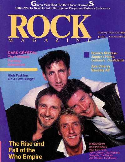 The Who - USA - Rock - January/February, 1983
