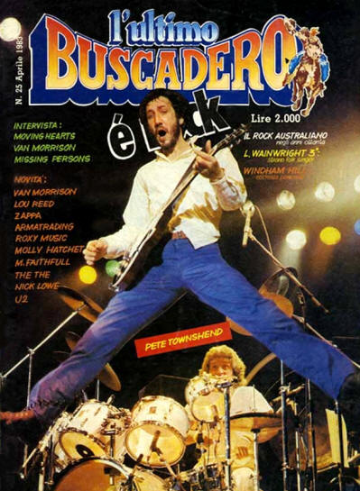 The Who - Italy - Buscadero - April, 1983