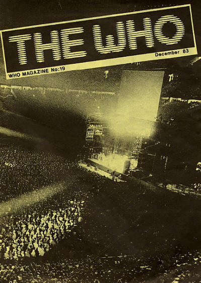 The Who - UK - The Who Magazine #19 - December, 1983 