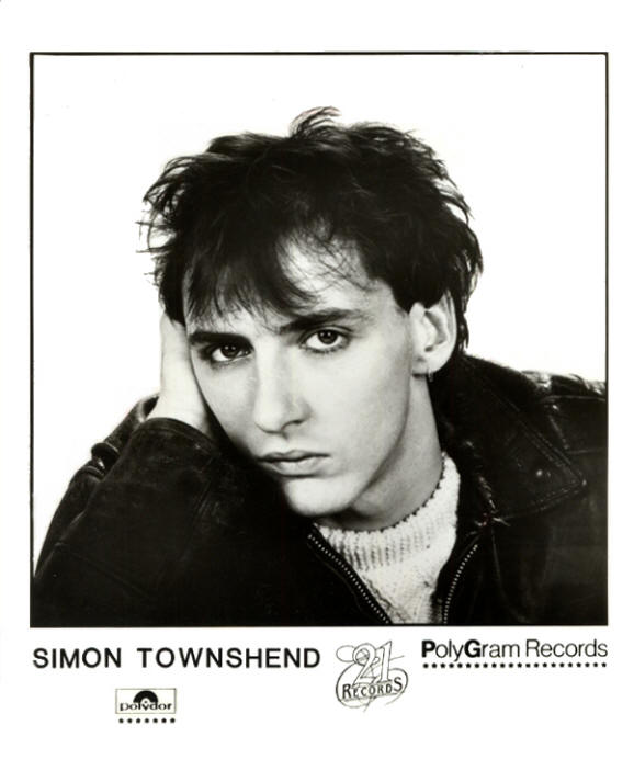 Simon Townshend - Press Photo - 1984 USA