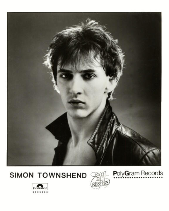 Simon Townshend - Press Photo - 1984 USA