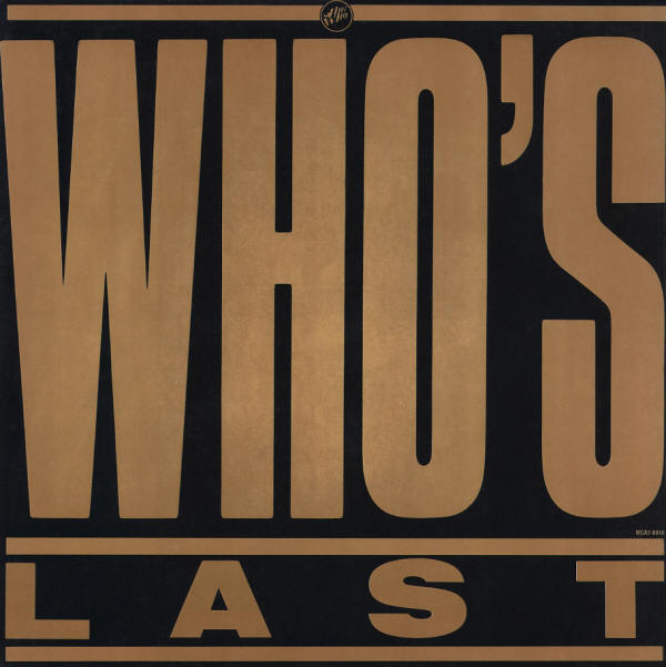 The Who - Who's Last - 1984 USA