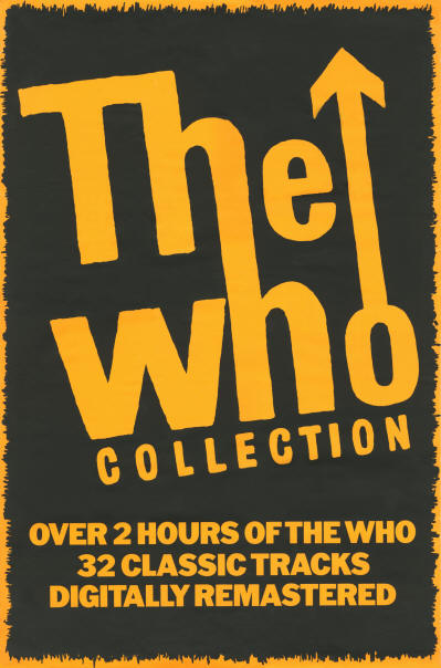 The Who - The Who Collection - 1985 UK (Promo) Poster