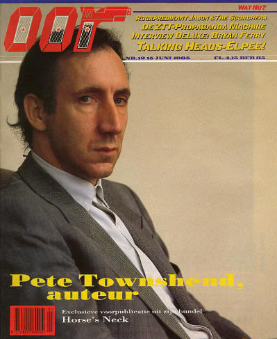 Pete Townshend - Holland - OOR - June, 1985 