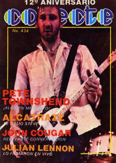 Pete Townshend - Mexico - Concete - November, 1985