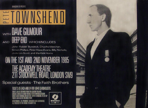 Pete Townshend's Deep End - 1985 UK