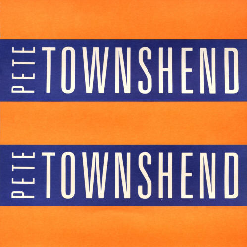Pete Townshend - White City - 1985 USA Store Display (back)