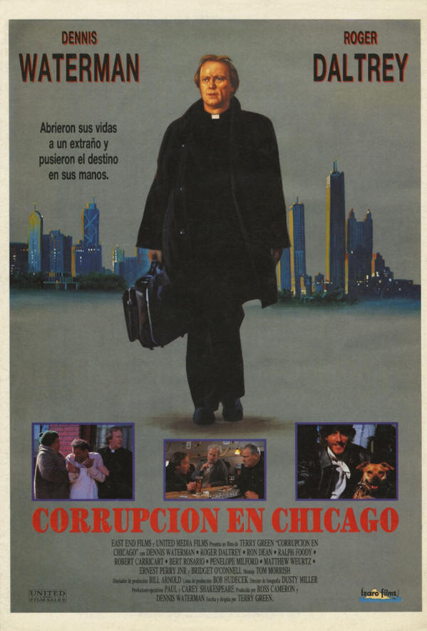 Roger Daltrey - Cold Justice / Corrupcion En Chicago - 1989 Spain Press Kit
