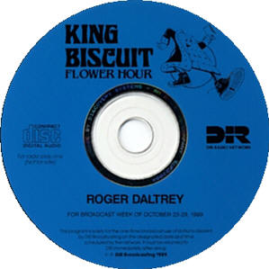 The King Biscuit Flower Hour Week of 10/23/89 - 10/29/89 Roger Daltrey