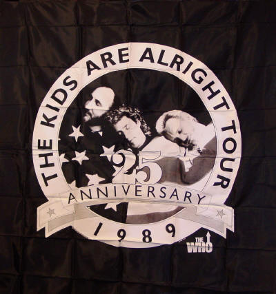 The Who - The Kids Are Alright Tour - 1989 Tapestry