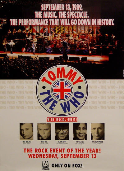 The Who - Tommy on Fox - 1989 USA (Promo)