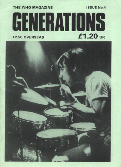 The Who - UK - Generations 4 - Spring, 1990