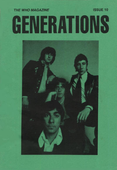 The Who - UK - Generations 10 - Fall, 1991