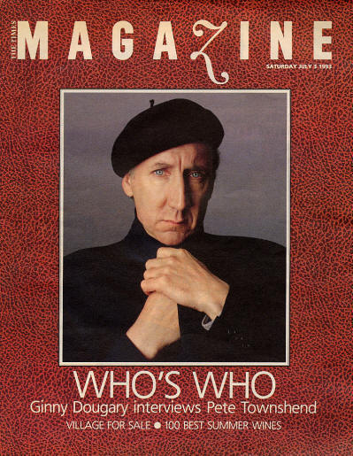 Pete Townshend - UK - The Times Magazine - July, 1993 
