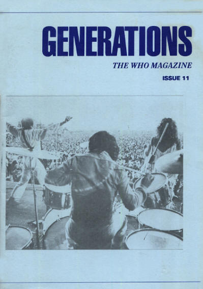 The Who - UK - Generations 11 - November, 1993