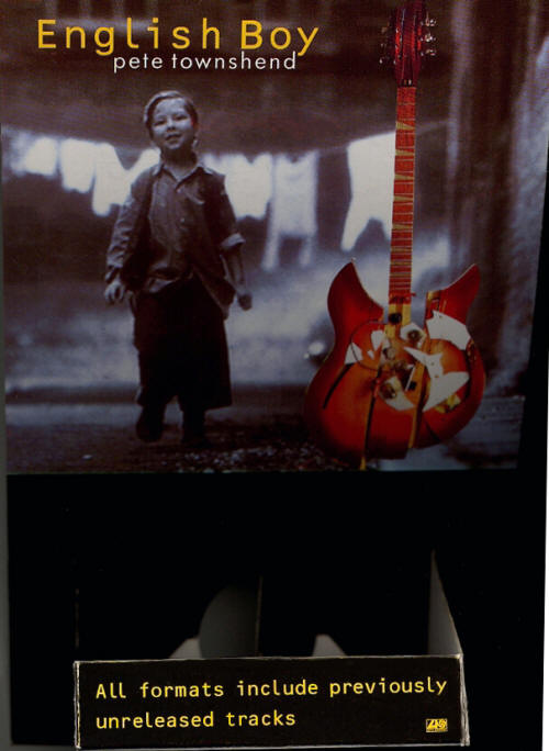 Pete Townshend - English Boy - 1993 UK Store Display