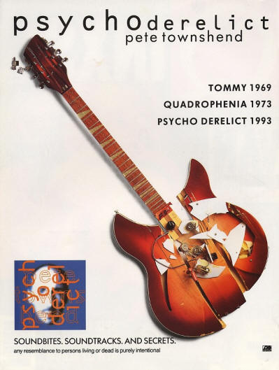 Pete Townshend - Psychoderelict - 1993 UK