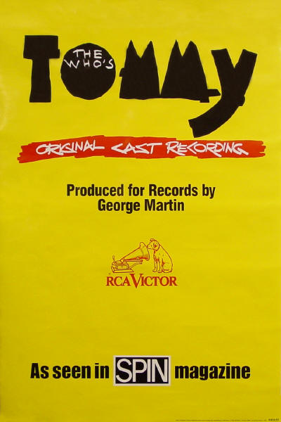 The Who - Tommy (Broadway Soundtrack) - 1993 USA (Promo)