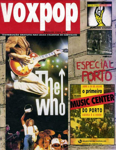 The Who - Portugal - Voxpop - August, 1994 