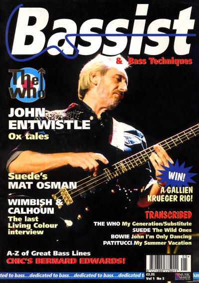 John Entwistle - UK - Bassist - May, 1995