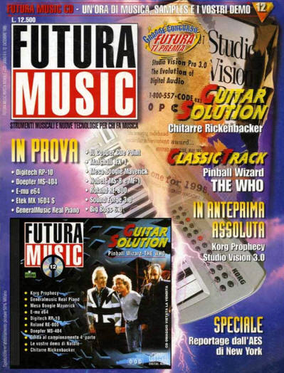 The Who - Italy - Futura Music - December, 1995