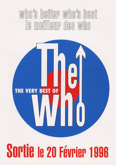 The Who - Who's Better Who's Best - 1996 France Press Kit