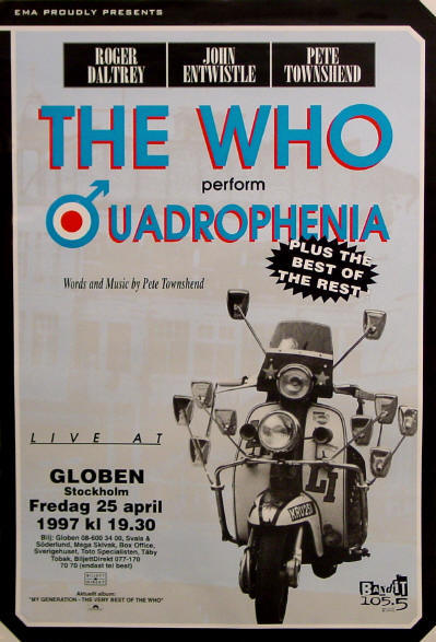 The Who - Quadrophenia - 1997 Sweden (Promo)
