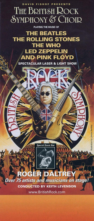 Roger Daltrey - British Rock Symphony - 1998 USA