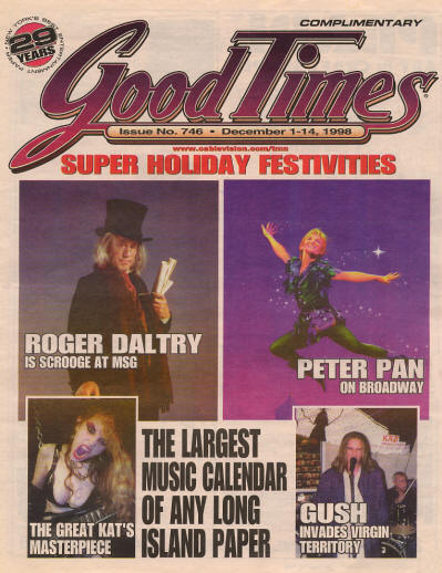 Roger Daltrey - USA - Good Times - December 1, 1998