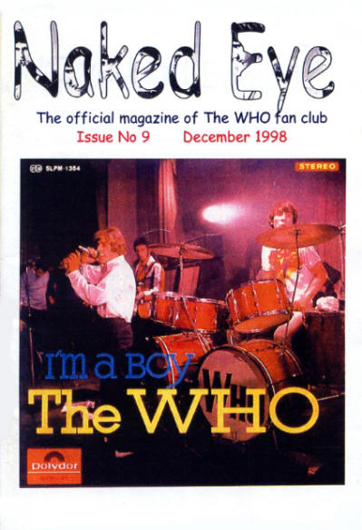 The Who - UK - Naked Eye - December, 1998