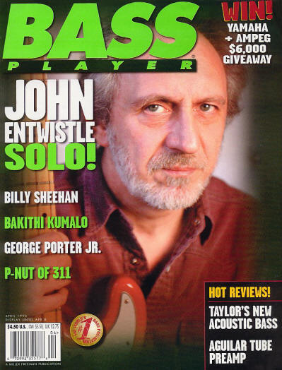 John Entwistle - USA - Bass Player - April, 1996