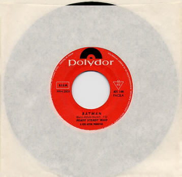 The Who - Batman/Bucket "T" - 1966 France 45 (Promo)