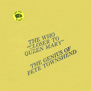 The Genius Of Pete Townshend / Closer To Queen Mary - TMOQ - LP (Front)  