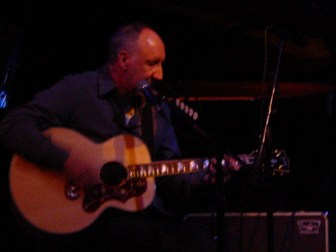 Pete Townshend - February 20, 2007 - In The Attic / Joe's Pub - New York 