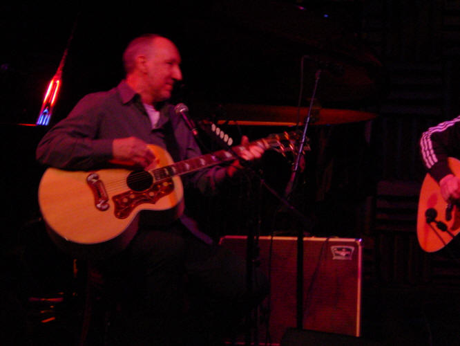 Pete Townshend - February 20, 2007 - In The Attic / Joe's Pub - New York 