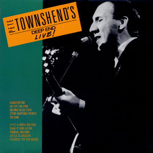 Pete Townshend's Deep End Live - 1986 USA LP