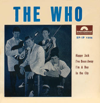 The Who - Happy Jack - 1966 Israel EP