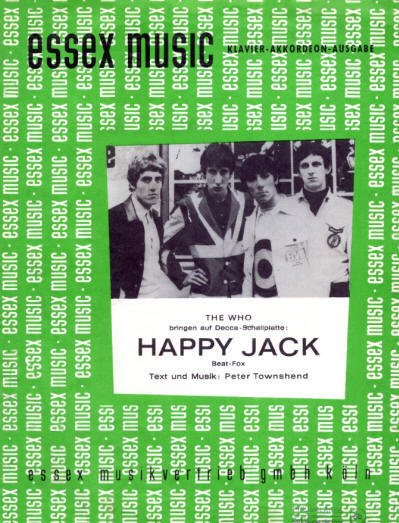 The Who - Germany - Happy Jack - 1966