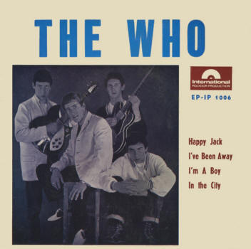 The Who - Happy Jack - 1966 Israel 45 (EP)
