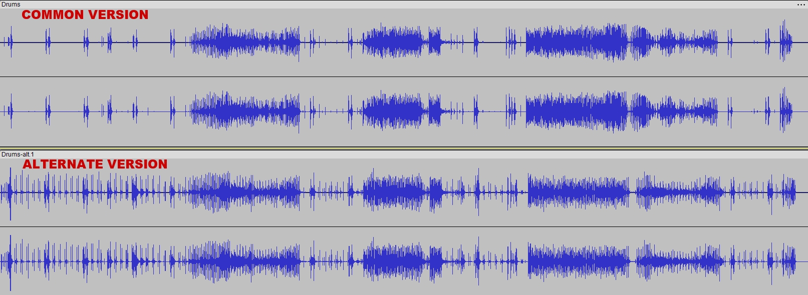 The Who - Happy Jack - Drum Track WAV Form