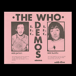 The Who - IBC Demos - 1980 USA LP (Pink Insert Version)