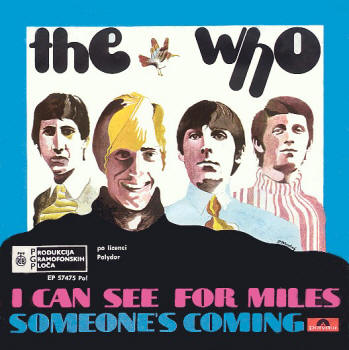The Who - I Can See For Miles - 1967 Yugoslavia 45 (EP)