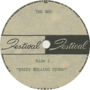 The Who - I Can't Explain / Daddy Rolling Stone - 1965 Australia 45 8" Acetate (B Side Label Face)