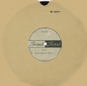 The Who - I Can't Explain / Daddy Rolling Stone - 1965 Australia 45 8" Acetate - B Side