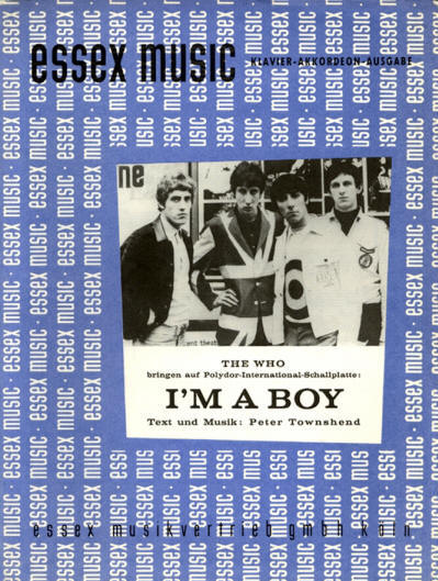 The Who - Germany - I'm A Boy - 1966