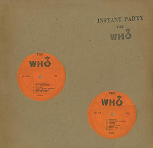 The Who - Instant Party - LP (Bootleg) Printed Title Version