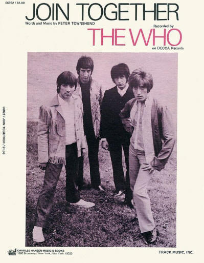 The Who-Join Together USA Sheet Music